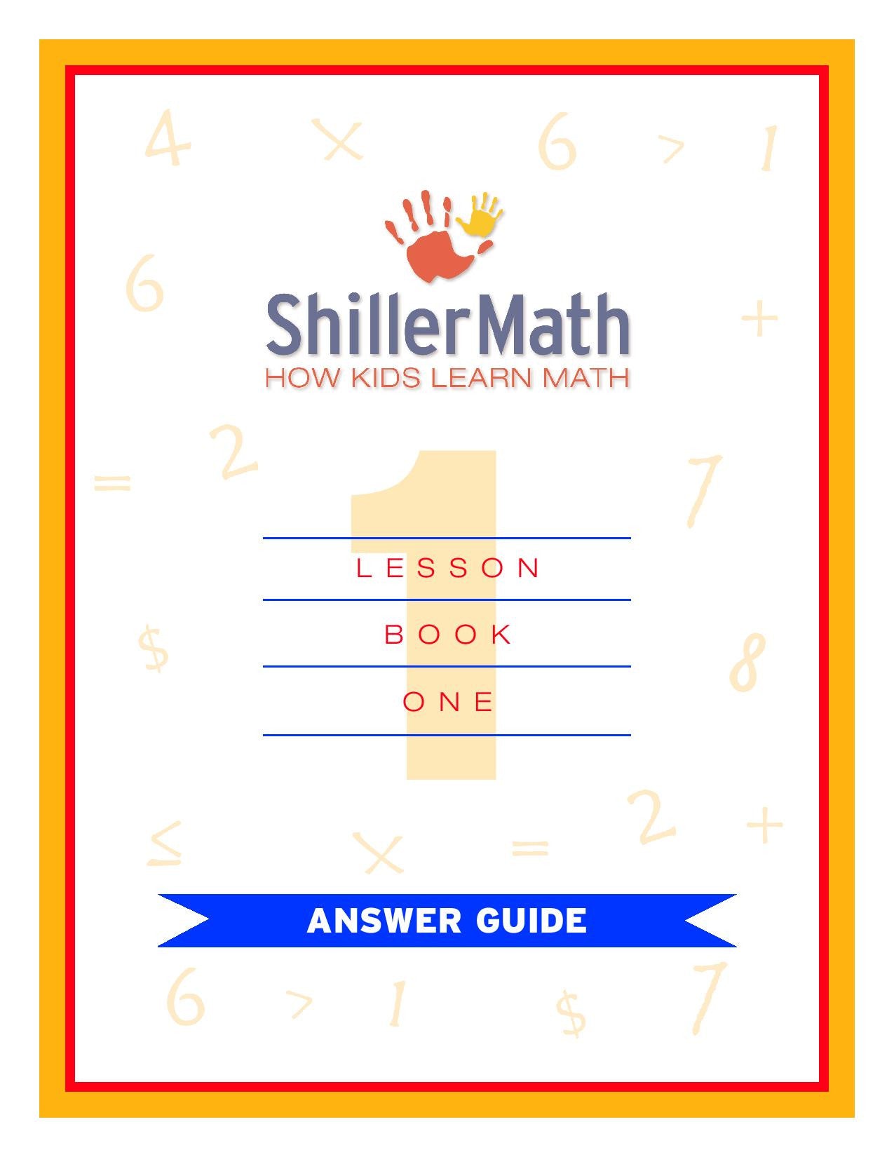 Math Answer Guide 1 PDF