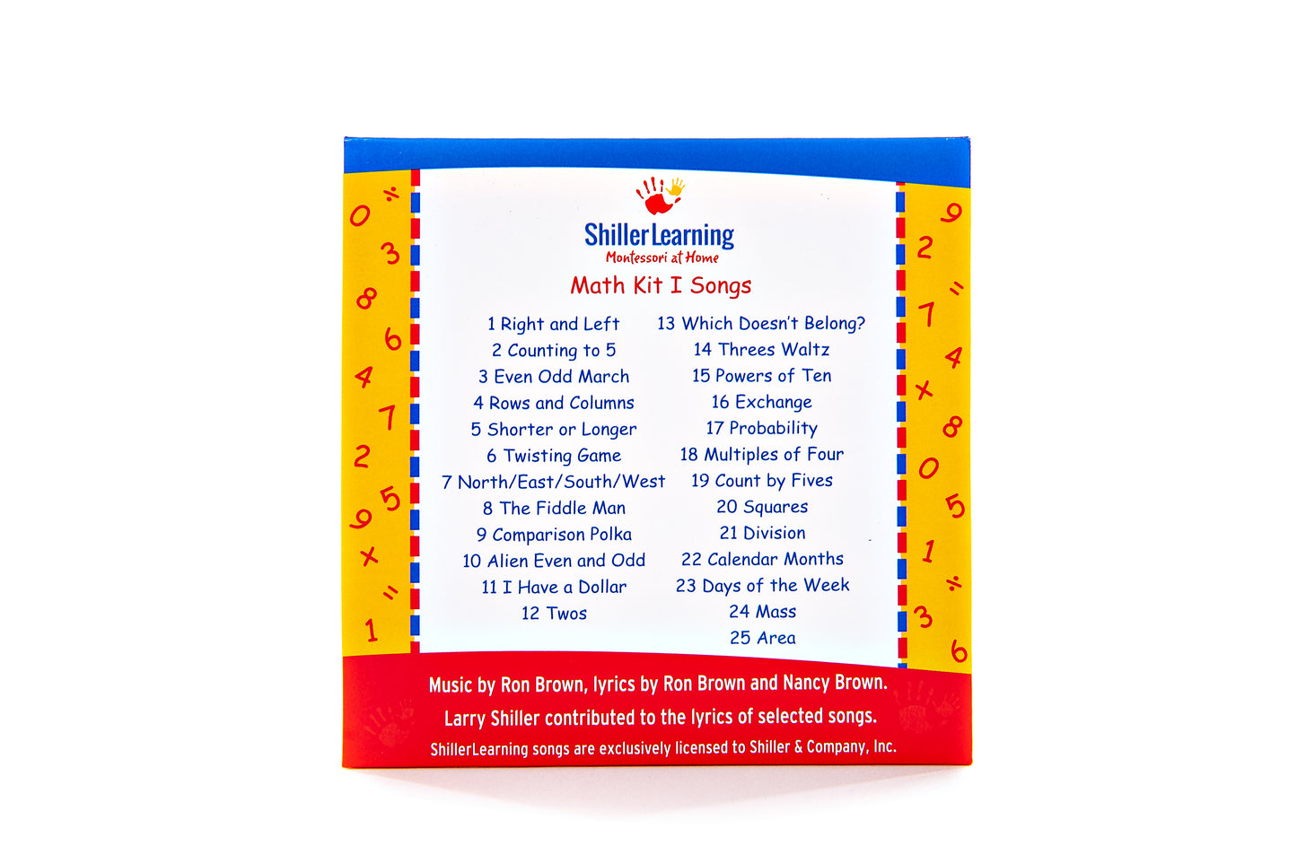 Math Kit I Songs (mp3 downloads)