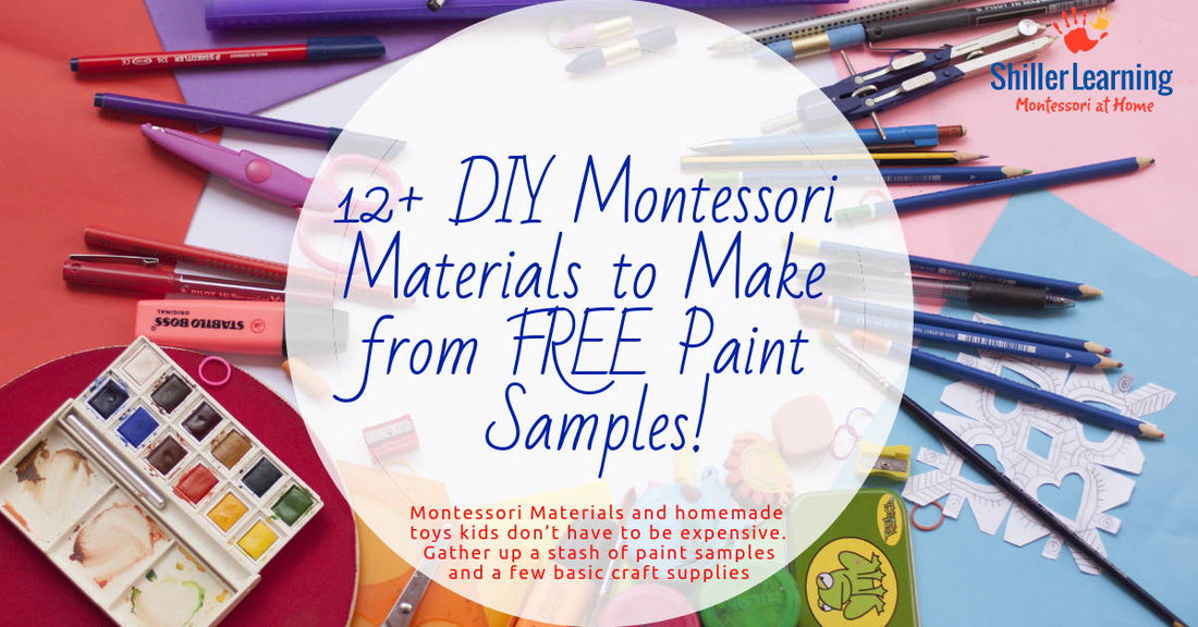Sample Diy Example 12+ DIY Montessori Materials to Make from Free Paint Samples ...
