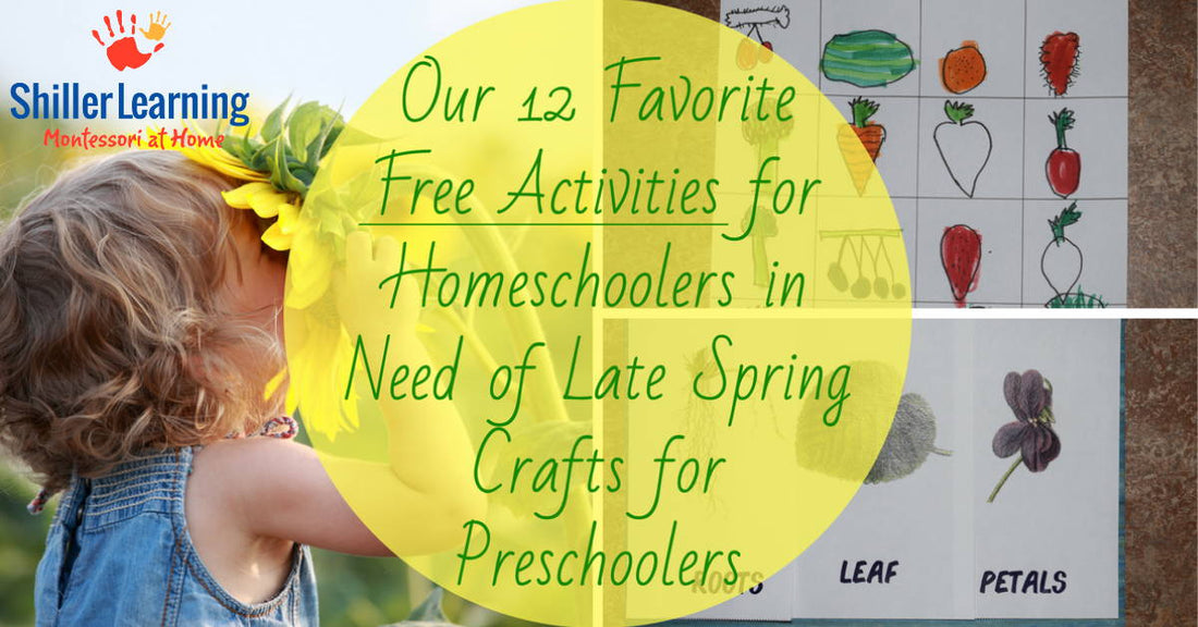 Our 14 Favorite Free Activities for Homeschoolers in Need of Late Spring Crafts for Preschoolers