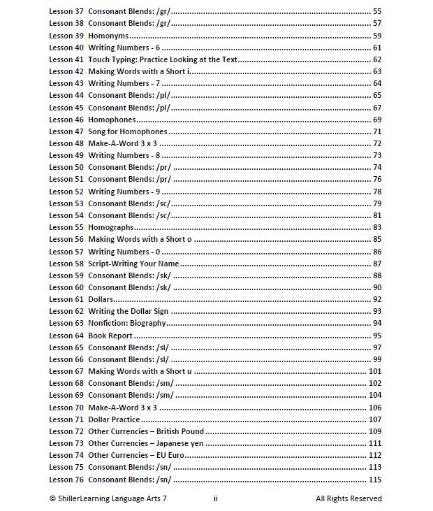 Language Arts Kit B (G1-G4)