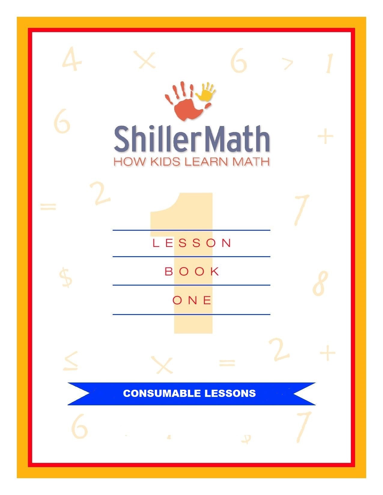 Math Lesson Book 1 Student Consumables