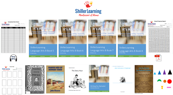 Language Arts Kit B DIGITAL (G1-G4) – ShillerLearning