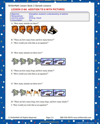 Math Lesson Book 2
