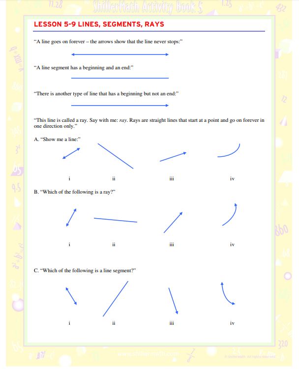 Math Lesson Book 5
