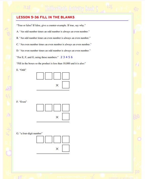 Math Kit II (G4 - Pre-Algebra)