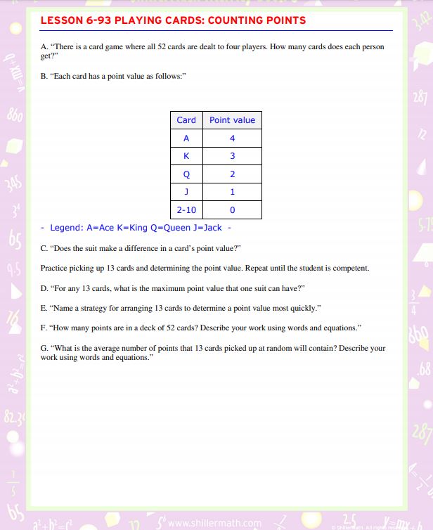 Math Kit II (G4 - Pre-Algebra)
