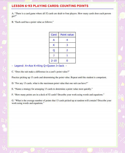 Math Kit II (G4 - Pre-Algebra)